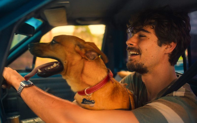 CARAMELO. (L to R) Rafael Vitti as Pedro, Amendoim as Caramelo in Caramelo. Cr. Courtesy of Netflix /Netflix © 2025